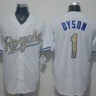 Kansas City Royals 1 Jarrod Dyson Baseball Jerseys-3