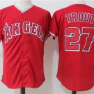 Los Angeles Angels 27 Mike Trout Baseball Jerseys-3