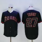 Los Angeles Angels 27 Mike Trout Baseball Jerseys-1