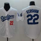 Los Angeles Dodgers 22 Clayton Kershaw Baseball Jerseys