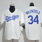 Los Angeles Dodgers 34 Fernando Valenzuela Baseball Jerseys-3