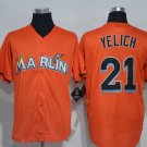 Miami Marlins 21 Christian Yelich Baseball Jerseys-2