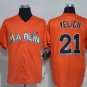 Miami Marlins 21 Christian Yelich Baseball Jerseys-2