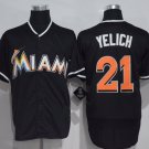 Miami Marlins 21 Christian Yelich Baseball Jerseys-1