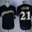 Milwaukee Brewers 21 Travis Shaw Baseball Jerseys