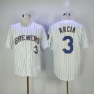 Milwaukee Brewers 3 Orlando Arcia Baseball Jerseys-2