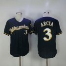 Milwaukee Brewers 3 Orlando Arcia Baseball Jerseys-1