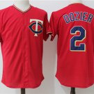 Minnesota Twins 2 Brian Dozier Baseball Jerseys-1