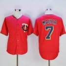 Minnesota Twins 7 Joe Mauer Baseball Jerseys-1