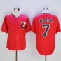 Minnesota Twins 7 Joe Mauer Baseball Jerseys-1