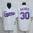 Montreal Expos 30 Tim Raines Baseball Jerseys-1