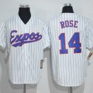 Montreal Expos 14 Pete Rose Baseball Jerseys-3