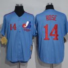 Montreal Expos 14 Pete Rose Baseball Jerseys-1