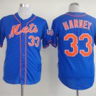 New York Mets 33 Matt Harvey Baseball Jerseys-1