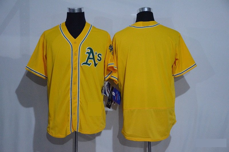 Oakland Athletics Blank Baseball Jerseys-4