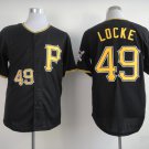 Pittsburgh Pirates 49 Jeff Locke Baseball Jerseys-1