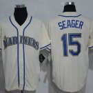 Seattle Mariners 15 Kyle Seager Baseball Jerseys-1