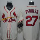 St. Louis Cardinals 27 Jhonny Peralta Baseball Jerseys-1