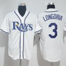 Tampa Bay Rays 3 Evan Longoria Baseball Jerseys-2