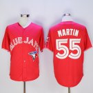 Toronto Blue Jays 55 Russell Martin Baseball Jerseys-2