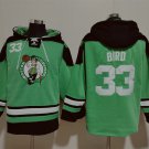Boston Celtics 33 Larry Bird Hoodies