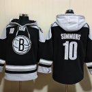 Brooklyn Nets 10 Ben Simmons Hoodies
