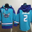 Charlotte Hornets 2 Larry Johnson Hoodies