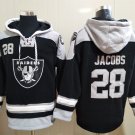 Las Vegas Raiders 28 Josh Jacobs Hoodies