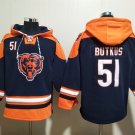 Chicago Bears 51 Dick Butkus Hoodies