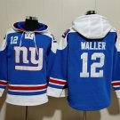 New York Giants 12 Darren Waller Hoodies