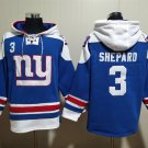 New York Giants 3 Sterling Shepard Hoodies