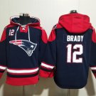 New England Patriots 12 Tom Brady Hoodies-2