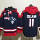 New England Patriots 11 Julian Edelman Hoodies-2