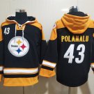 Pittsburgh Steelers 43 Troy Polamalu Hoodies