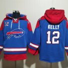 Buffalo Bills 12 Jim Kelly Hoodies-2