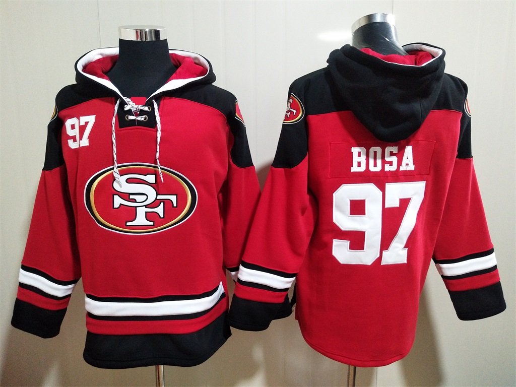 San Francisco 49ers 97 Nick Bosa Hoodies-1