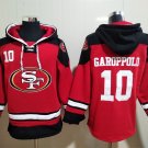 San Francisco 49ers 10 Jimmy Garoppolo Hoodies