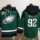 Philadelphia Eagles 92 Reggie White Hoodies-2