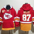 Kansas City Chiefs 87 Travis Kelce Hoodies