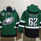 Philadelphia Eagles 62 Jason Kelce Hoodies-1