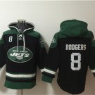 New York Jets 8 Aaron Rodgers Hoodies-2