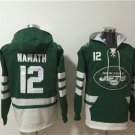 New York Jets 12 Joe Namath Hoodies-1