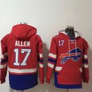Buffalo Bills 17 Josh Allen Hoodies-2