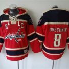 Washington Capitals 8  Alexander Ovechkin Hoodies
