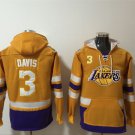 Los Angeles Lakers 3 Anthony Davis Hoodies-1
