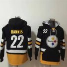 Pittsburgh Steelers 22 Najee Harris Hoodies-1