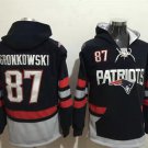 New England Patriots 87 Rob Gronkowski Hoodies-1