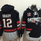 New England Patriots 12 Tom Brady Hoodies-1
