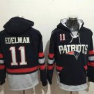 New England Patriots 11 Julian Edelman Hoodies-1