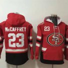 San Francisco 49ers 23 Christian McCaffrey Hoodies-1